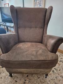 poltrona Ikea ecopelle 