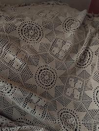 copriletto uncinetto vintage 