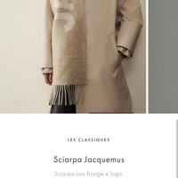 Sciarpa Jacquemus, beige o marrone