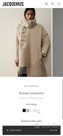 Sciarpa Jacquemus, beige o marrone