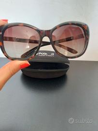Occhiali da sole polaroid tartarugati