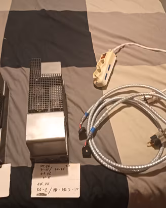 quad II finali con 7 valvole KT66 gec marconi