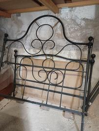 Letto in ferro battuto