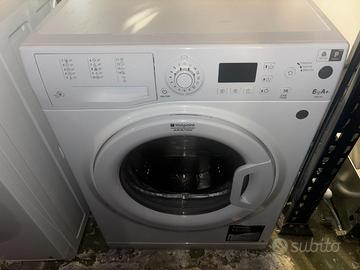 Lavatrice Hotpoint 6  kg 1000 giri, Classe A+