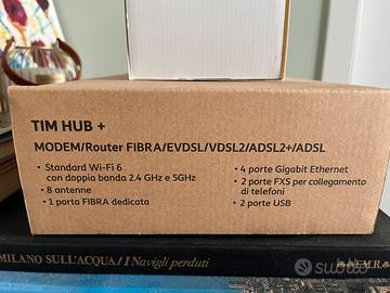 Tim Hub + fibra