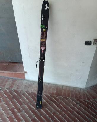 Ski trap + attacchi fisher + casco camp + scarponi