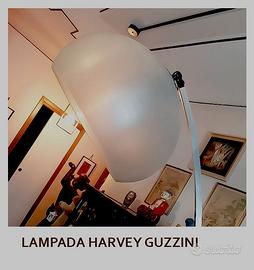 LAMPADA AD ARCO  HARVEY GUZZINI, ANNI ’70, STILE S