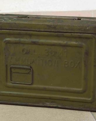 Scatola porta munizioni cal. 30 M1 WWII