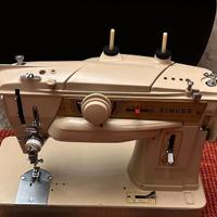 Singer macchina per cucire con valigia Vintage