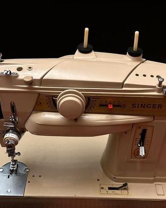 Singer macchina per cucire con valigia Vintage