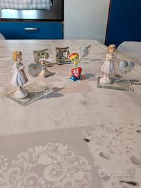 Lotto bomboniere e statuine varie occasioni