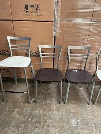 2 Sedie Go + 1 Sgab. Go H.65 Connubia Calligaris