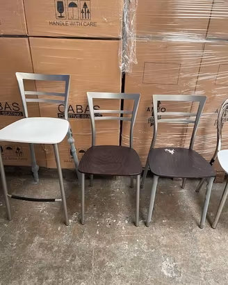 2 Sedie Go + 1 Sgab. Go H.65 Connubia Calligaris