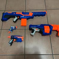 Lotto 4 blaster Nerf