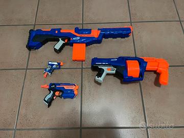 Lotto 4 blaster Nerf