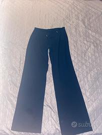 pantalone tuta adidas largo nero