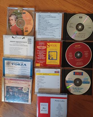 CD  musica classica  e lirica 