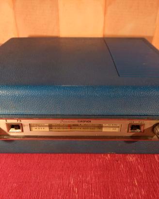 Giradischi vintage EUROPHON Fonovaligia  anni 60
