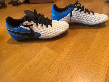 Scarpini nike blu bianchi e neri