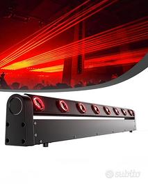 Coppia di barre a led motorizzate rgb luci nuove