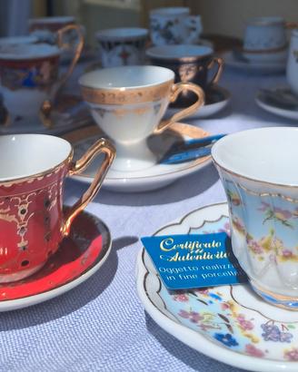 Set tazzine da collezione Decoration d'Artiste