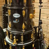 Set Batteria 5 Pezzi Mercury Oro/Nero