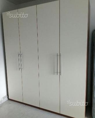 Guardaroba Pax Fardal Ikea 6 Ante, Noce Lungh. 3MT