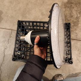 Lampada industriale LED flat panel 90W E40