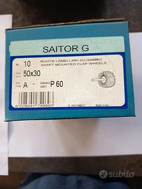 Lotto Ruote abrasive 50x30 SAITOR G Gambo 6mm