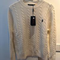 Polo Ralph Lauren Maglione Panna Uomo - S - Nuovo