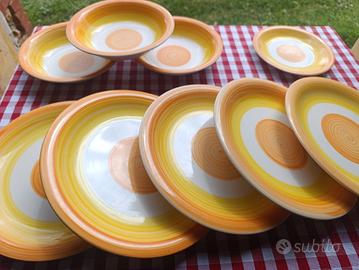 🍊 Servizio piatti Excelsa giallo/arancione – mode