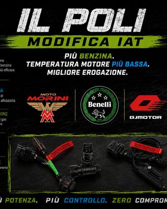 Modifica IAT Morini,Benelli,QJ,CF (no centralina!)