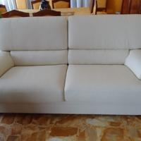Divano tre posti in Ecopelle 