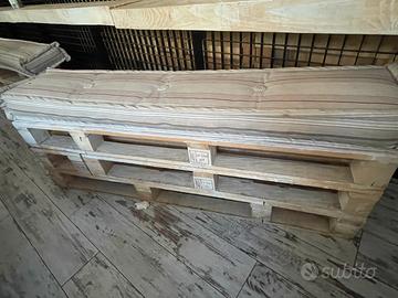 🌿 PANCHE IN LEGNO DI PALLET - fatte a mano 🌿