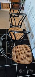 4 sedie modello Thonet