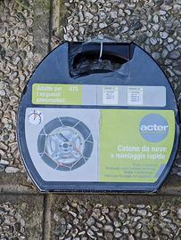 Catene da neve Acter 47S nuove sigillate