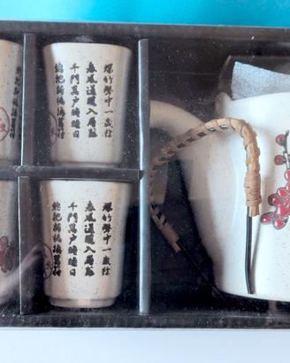 Set Tè Stile Orientale in Ceramica