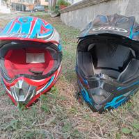 2 caschi CROSS  bambino