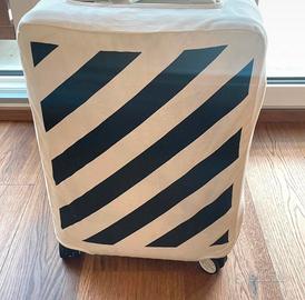 Valigia trolley rimowa off white nuova