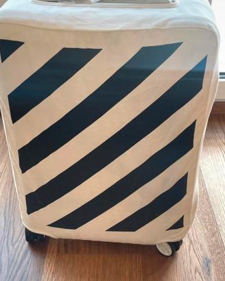 Valigia trolley rimowa off white nuova