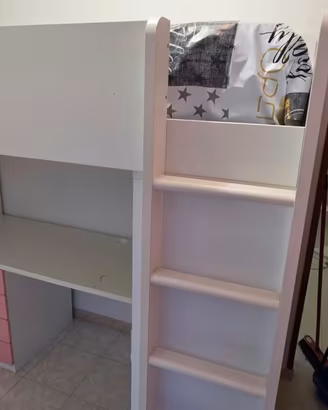 Cameretta IKEA STUVA: letto soppalco + 2 armadi