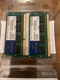 RAM 8GB (2x4GB) DDR3L SODIMM - laptop/Macbook