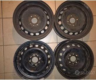 n. 2+2 Cerchi ferro 5,5Jx14H2 ET35 4 fori – Fiat..