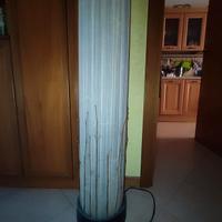 Lampada cilindrica stile etnico 