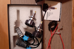 Golf gti mk5 kit luci led H7/Luci cortesia