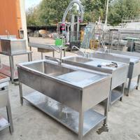 lavatoio con sgocciolatoio e doccetta usato