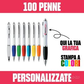 100 PENNE PERSONALIZZATE - AMALFI REFIL NERO