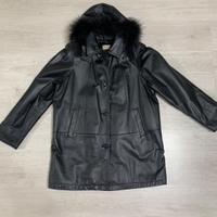 Cappotto vera pelle donna
