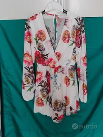 tuta corta donna italiana 