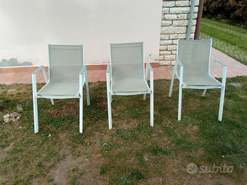 sedie da giardino 